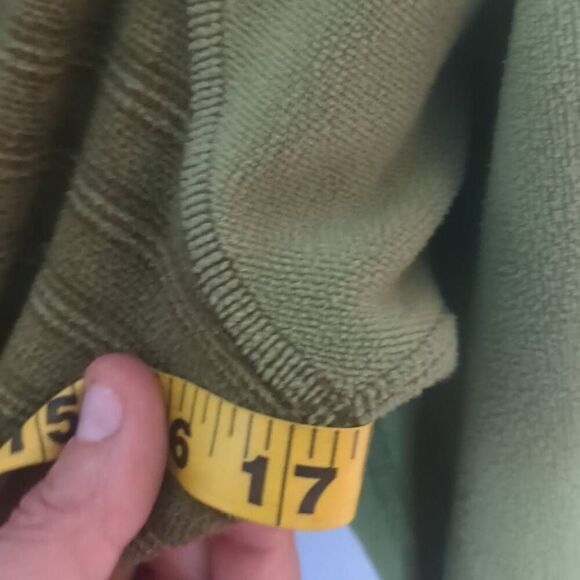 Vintage North Face Quarter Button Fleece Green Women's XS 00s - Picture 6 of 7